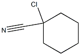 1-chlorocyclohexanecarbonitrile Struktur