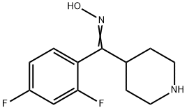 2,4-Difluorophenyl-(4-piperidinyl)methanoneoxime