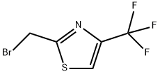 2-(bromomethyl)-4-(trifluoromethyl)Thiazole Struktur