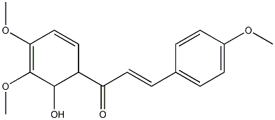 2'-hydroxy-3',4,4'-trimethoxydihydrochalcone Struktur