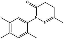 6-Methyl-2-(2,4,5-trimethylphenyl)-4,5-dihydropyridazin-3(2H)-one Struktur