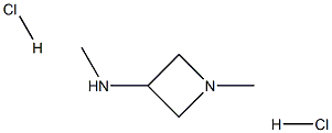 N,1-dimethyl-3-Azetidinamine dihydrochloride Struktur