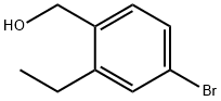 4-bromo-2-ethylbenzenemethanol Struktur