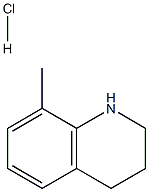 8-Methyl-1,2,3,4-tetrahydroquinoline hydrochloride Struktur