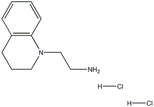 2-(3,4-Dihydro-2H-quinolin-1-yl)-ethylamine dihydrochloride Struktur