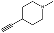 4-Ethynyl-1-methylpiperidine Struktur