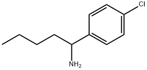 1-(4-CHLOROPHENYL)PENTYLAMINE Struktur