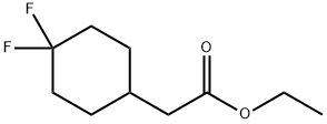 ethyl 2-(4,4-difluorocyclohexyl)acetate Struktur