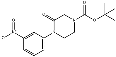 tert-butyl 4-(3-nitrophenyl)-3-oxopiperazine-1-carboxylate