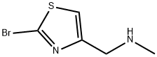 1-(2-Bromothiazol-4-yl)-N-methylmethanamine Struktur