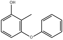 2-Methyl-3-phenoxyphenol Struktur