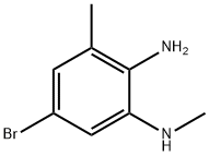 5-Bromo-N1,3-dimethylbenzene-1,2-diamine Struktur