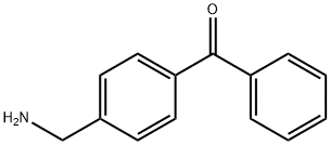 (4-(aminomethyl)phenyl)(phenyl)methanone Struktur