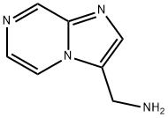 1-(Imidazo[1,2-a]pyrazin-3-yl)methanamine Struktur