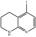 1,2,3,4-tetrahydro-5-iodo-1,8-Naphthyridine Struktur