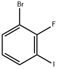 1-Bromo-2-fluoro-3-iodobenzene Struktur