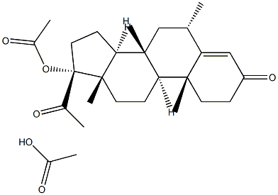 Medroxyprogesterone Acetate impurity Struktur