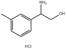 2-AMINO-2-(3-METHYLPHENYL)ETHAN-1-OL HCL Struktur