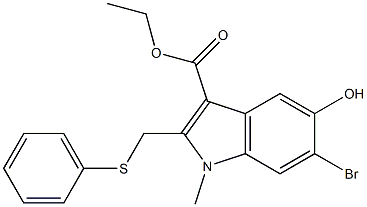 鹽酸阿比朵爾中間體 結(jié)構(gòu)式