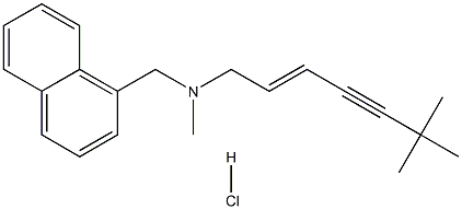 Terbinafine Hydrochloride Impurity as Hydrochloride Struktur