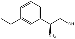 (2S)-2-AMINO-2-(3-ETHYLPHENYL)ETHAN-1-OL Struktur