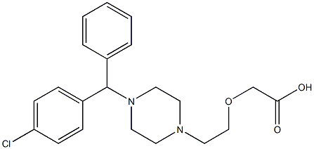 Cetirizine Impurity 11 ((R)-Cetirizine Propanediol Ester) Struktur