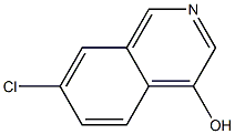 7-chloroisoquinolin-4-ol Struktur