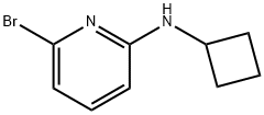 2-bromo-6-(cyclobutylamino)pyridine Struktur