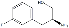 (S)-2-amino-3-(3-fluorophenyl)propan-1-ol Struktur