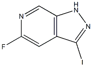 5-Fluoro-3-iodo-1H-pyrazolo[3,4-c]pyridine Struktur