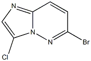 6-Bromo-3-chloro-imidazo[1,2-b]pyridazine Struktur