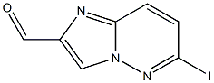 6-Iodo-imidazo[1,2-b]pyridazine-2-carbaldehyde Struktur