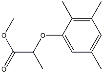 methyl 2-(2,3,5-trimethylphenoxy)propanoate Struktur