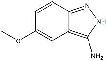 5-Methoxy-2H-indazol-3-ylamine Struktur