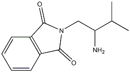 2-(2-amino-3-methylbutyl)isoindoline-1,3-dione Struktur