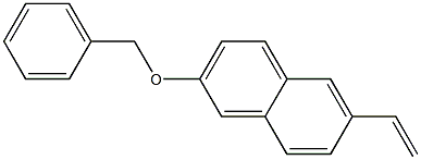 2-(benzyloxy)-6-vinylnaphthalene Struktur