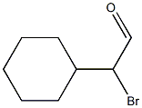 2-bromo-2-cyclohexylacetaldehyde Struktur