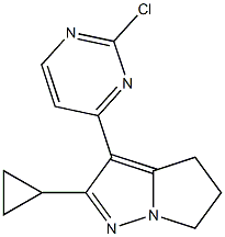 3-(2-chloropyrimidin-4-yl)-2-cyclopropyl-5,6-dihydro-4H-pyrrolo[1,2-b]pyrazole