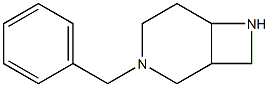 3-benzyl-3,7-diazabicyclo[4.2.0]octane Struktur