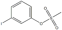 3-iodophenyl methanesulfonate Struktur