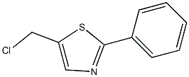 5-(chloromethyl)-2-phenylthiazole Struktur