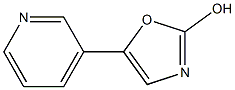 5-(pyridin-3-yl)oxazol-2-ol Struktur