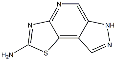 6H-pyrazolo[4,3-d]thiazolo[4,5-b]pyridin-2-amine Struktur