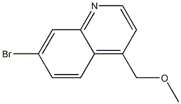 7-bromo-4-(methoxymethyl)quinoline Struktur