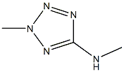 N,2-dimethyl-2H-tetrazol-5-amine Struktur