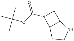 tert-butyl 2,6-diazabicyclo[3.2.0]heptane-6-carboxylate Struktur