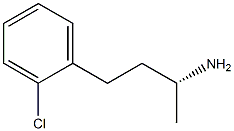 (R)-4-(2-chlorophenyl)butan-2-amine Struktur