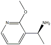 (S)-1-(2-methoxypyridin-3-yl)ethanamine Struktur