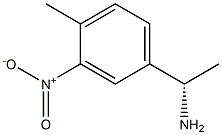 (S)-1-(4-methyl-3-nitrophenyl)ethanamine Struktur