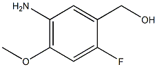 (5-Amino-2-fluoro-4-methoxy-phenyl)-methanol Struktur